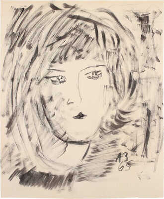 Зверев Анатолий Тимофеевич. Женский портрет 